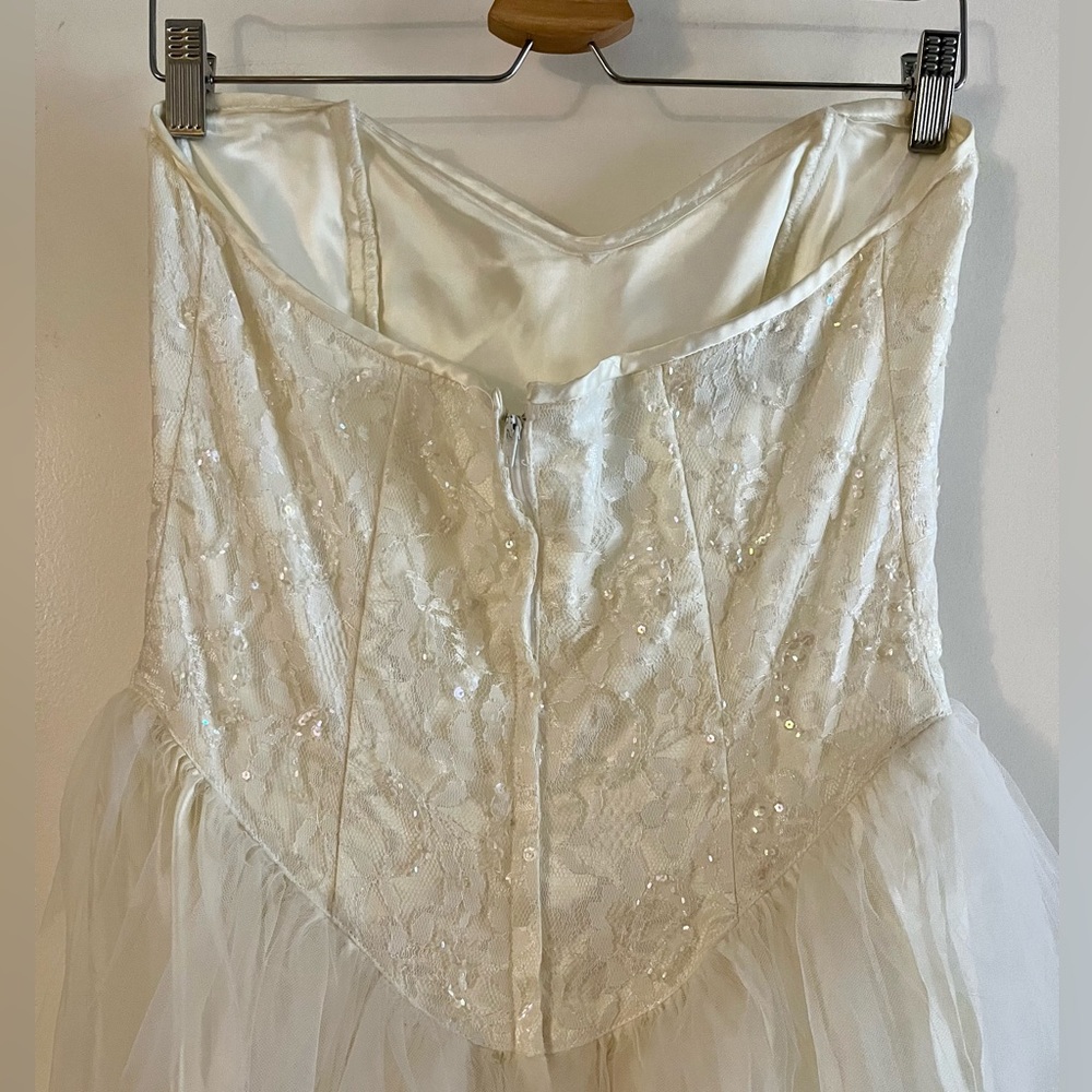 Gunne Sax Vintage Tulle Midi Dress - Picture 2 of 9